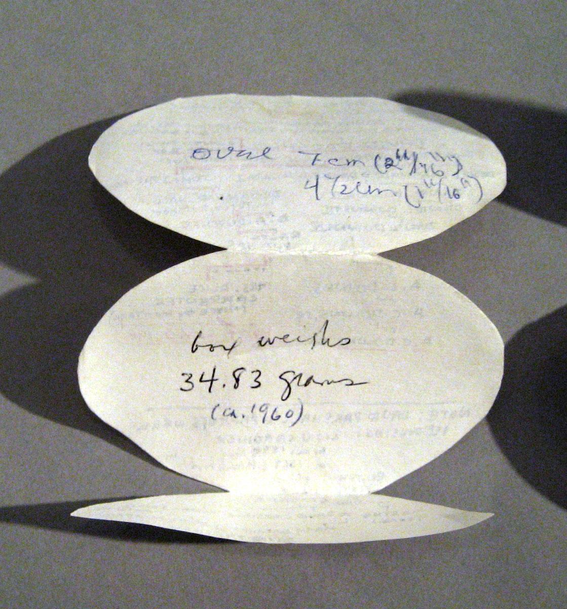 2001.0023 Silver Snuff Box label underside