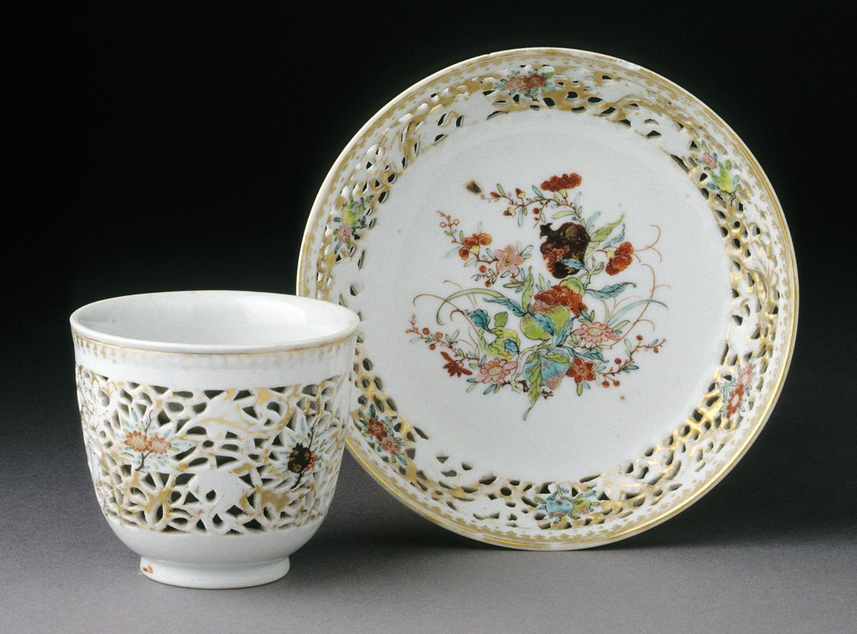2001.0029.018 A, B Teacup and Saucer