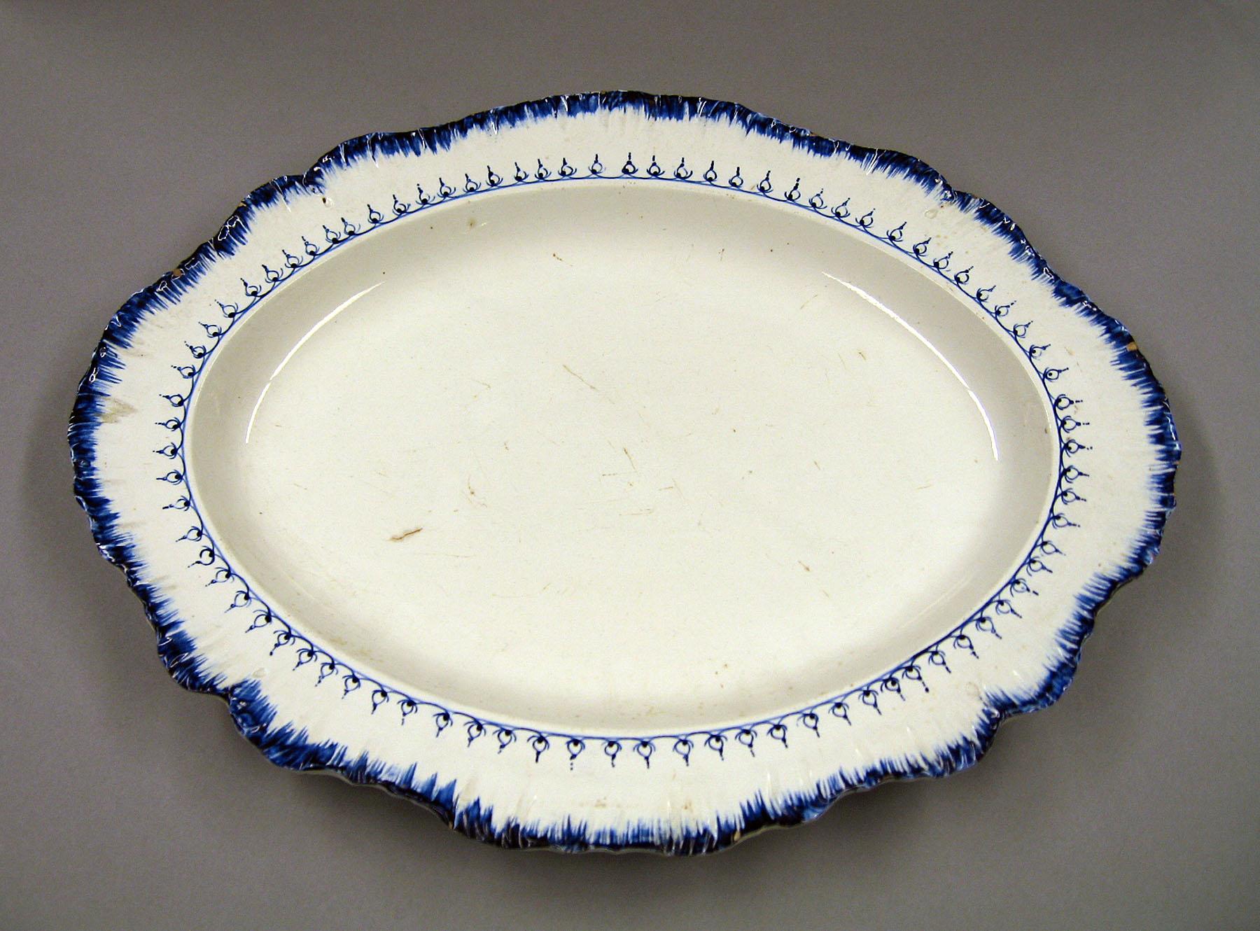 2001.0032 Pearlware dish