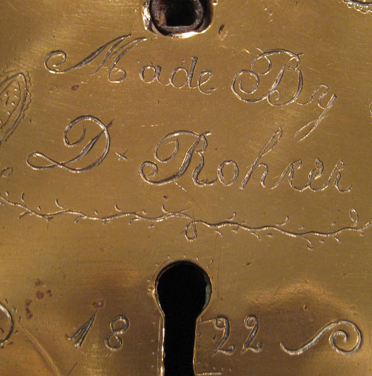 2001.0033.025 Door lock (inscription)