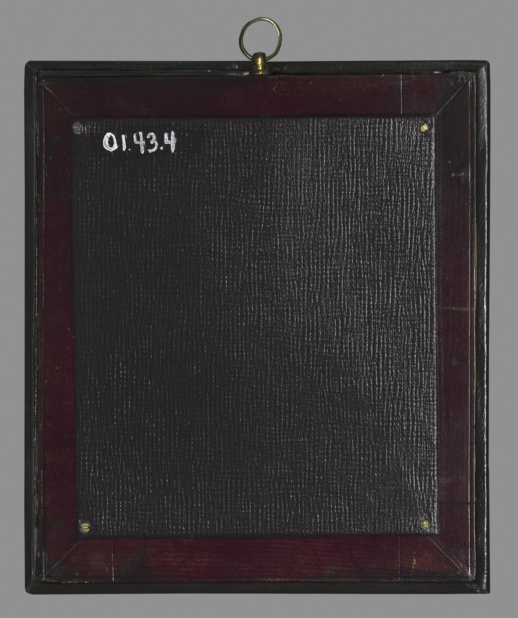 2001.0043.004 Miniature, frame, reverse