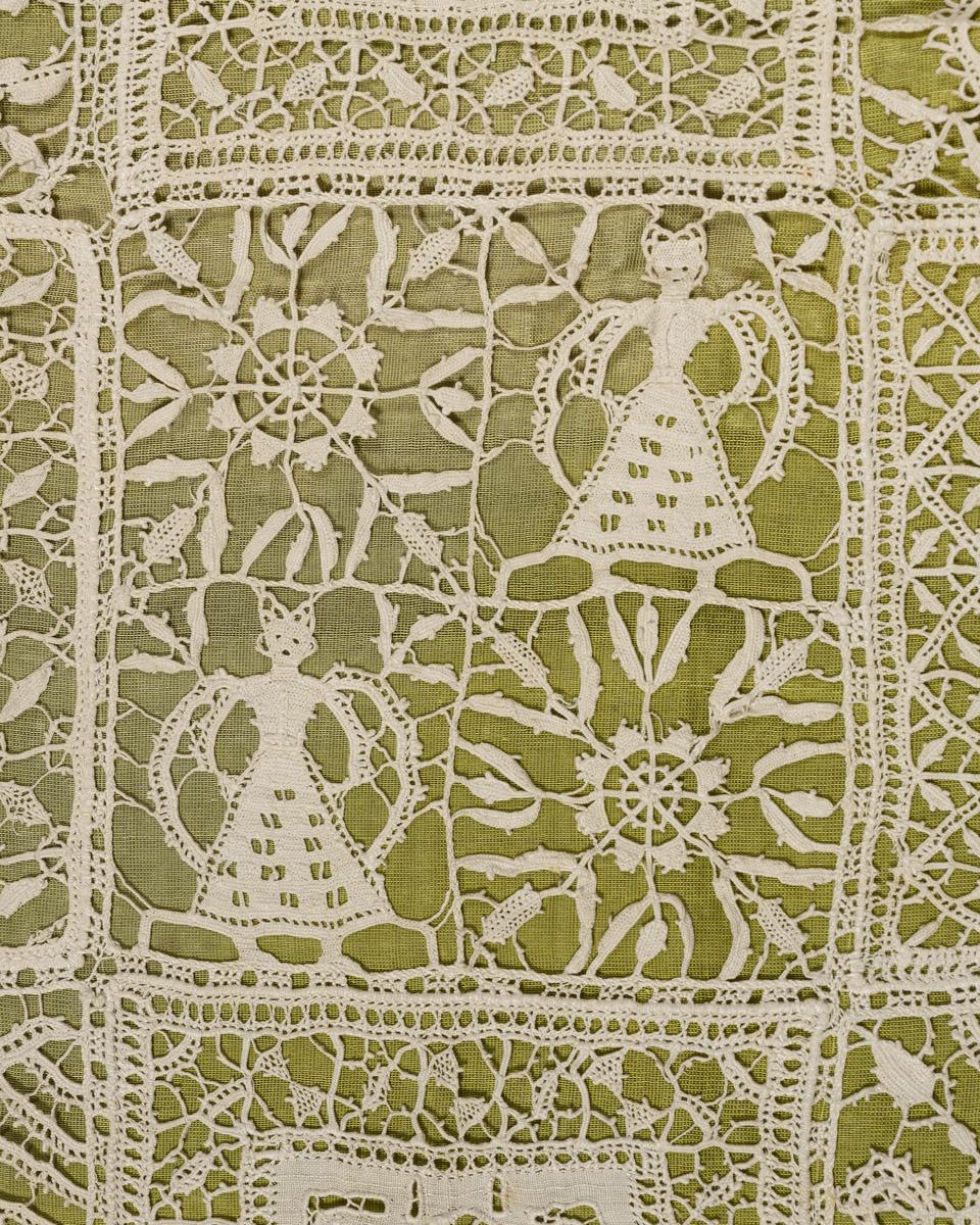 2002.0001.001 Tablecloth, detail 21