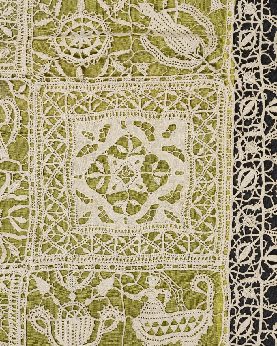 2002.0001.001 Tablecloth, detail 26