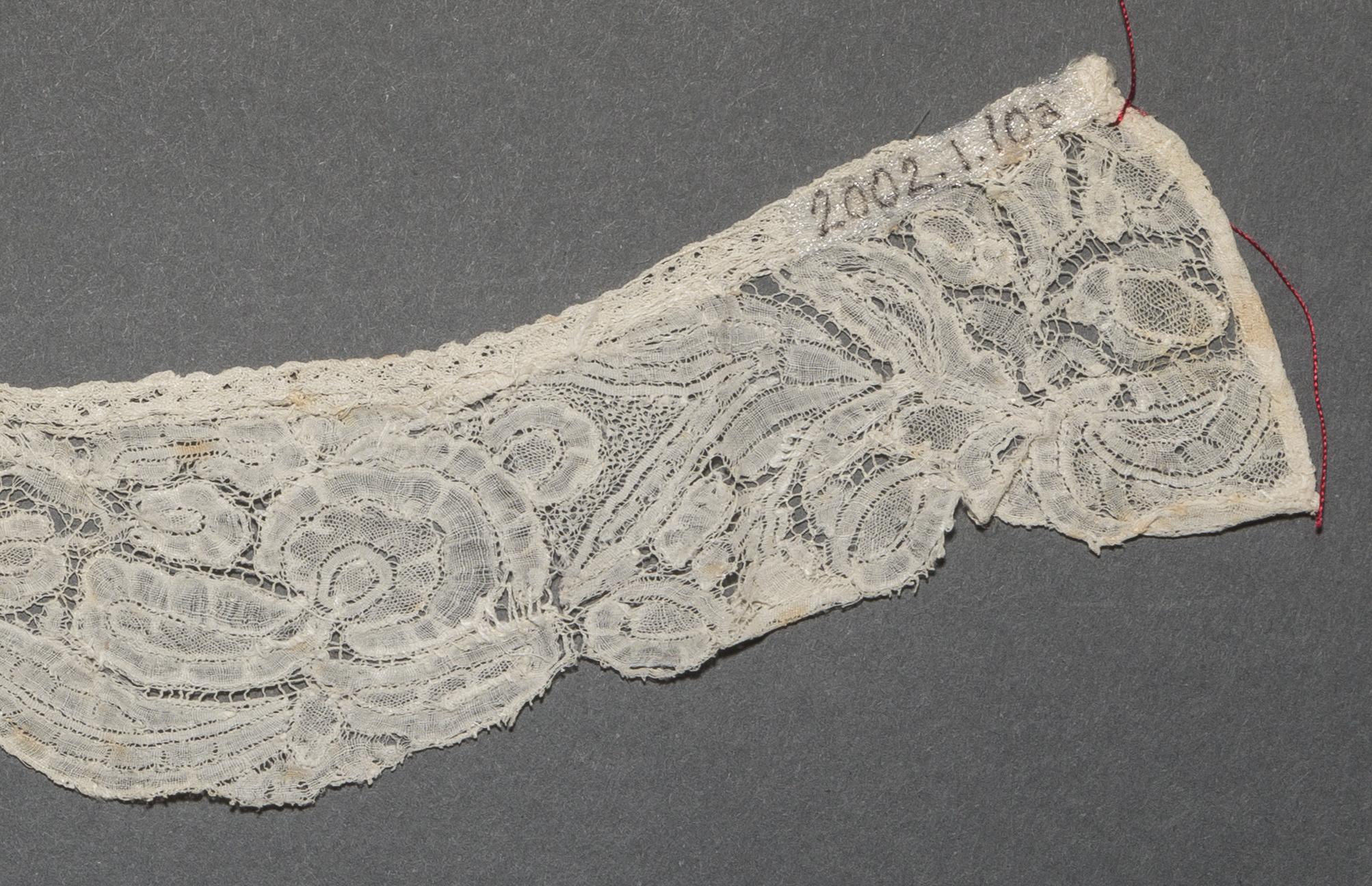 2002.0001.001.010 A Passementerie, detail 1, reverse