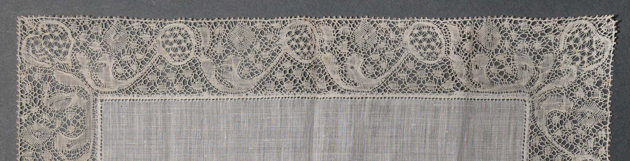 2002.0001.001.020 Handkerchief, detail 1, reverse