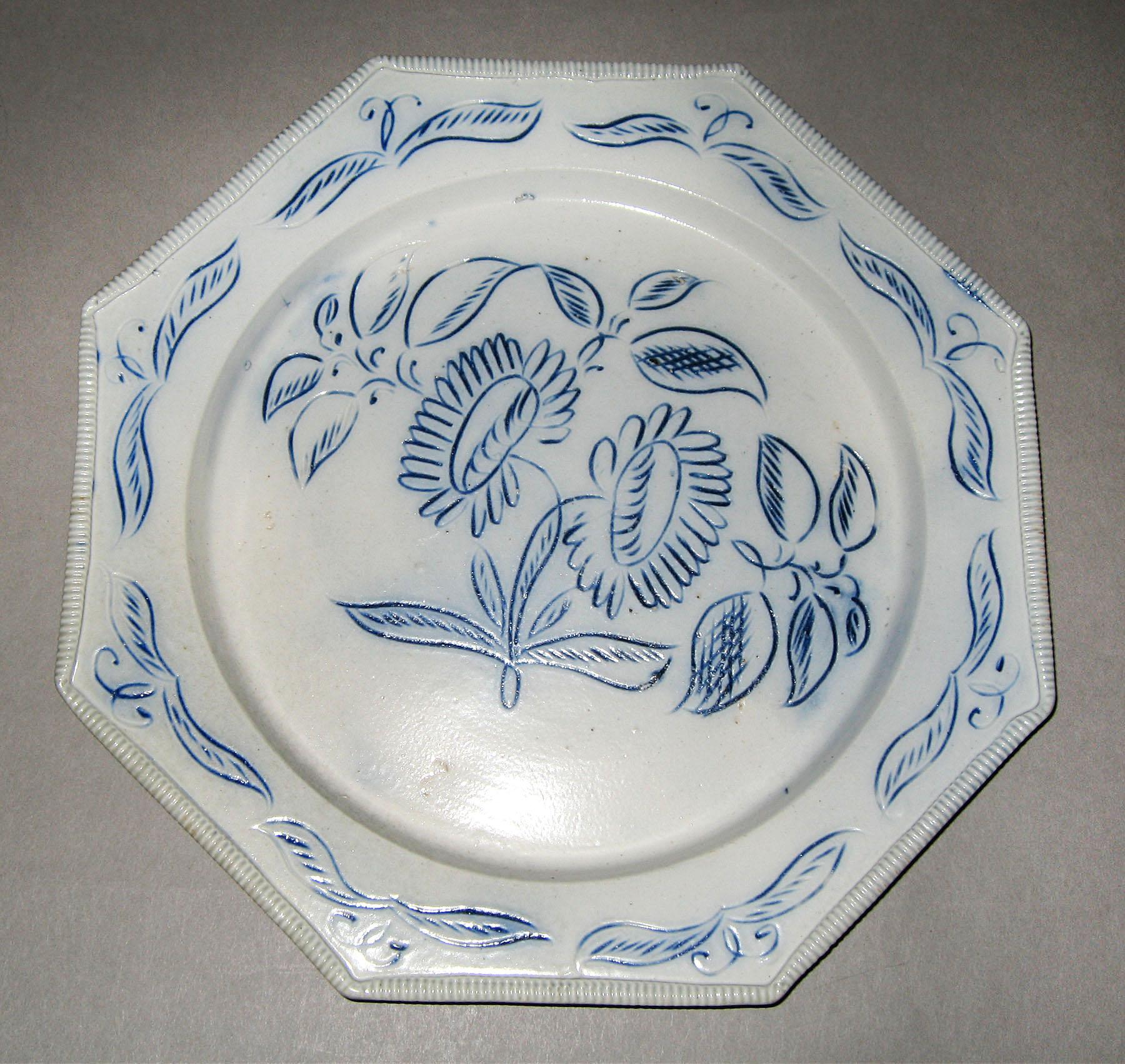 1958.0924 Scratch blue plate