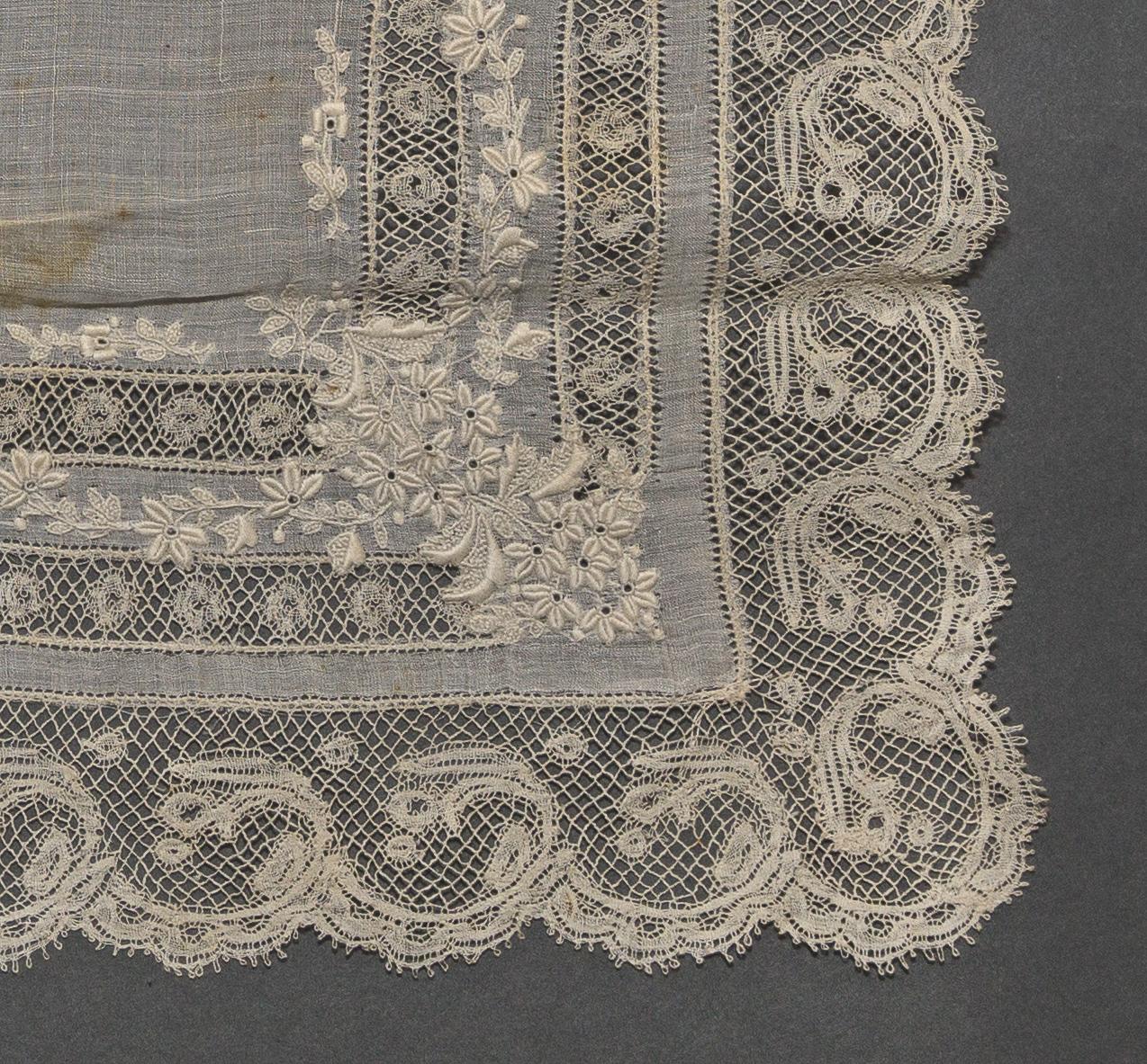 2002.0001.001.142 Handkerchief, detail 2