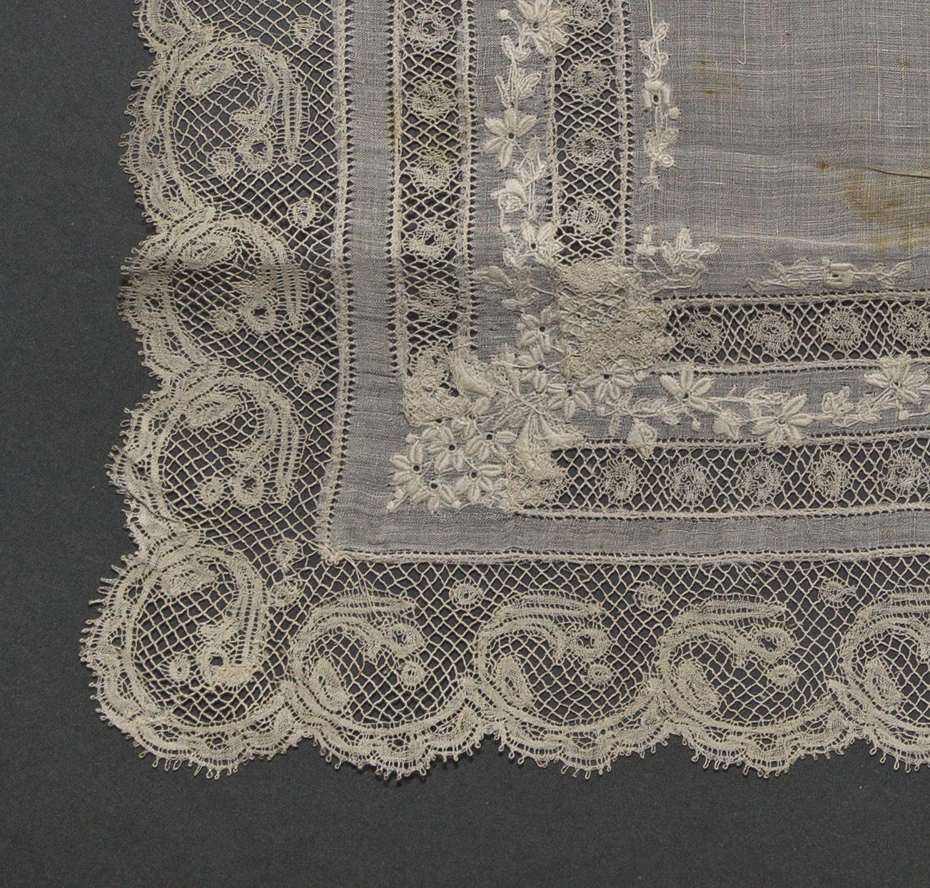 2002.0001.001.142 Handkerchief, detail 2,  reverse