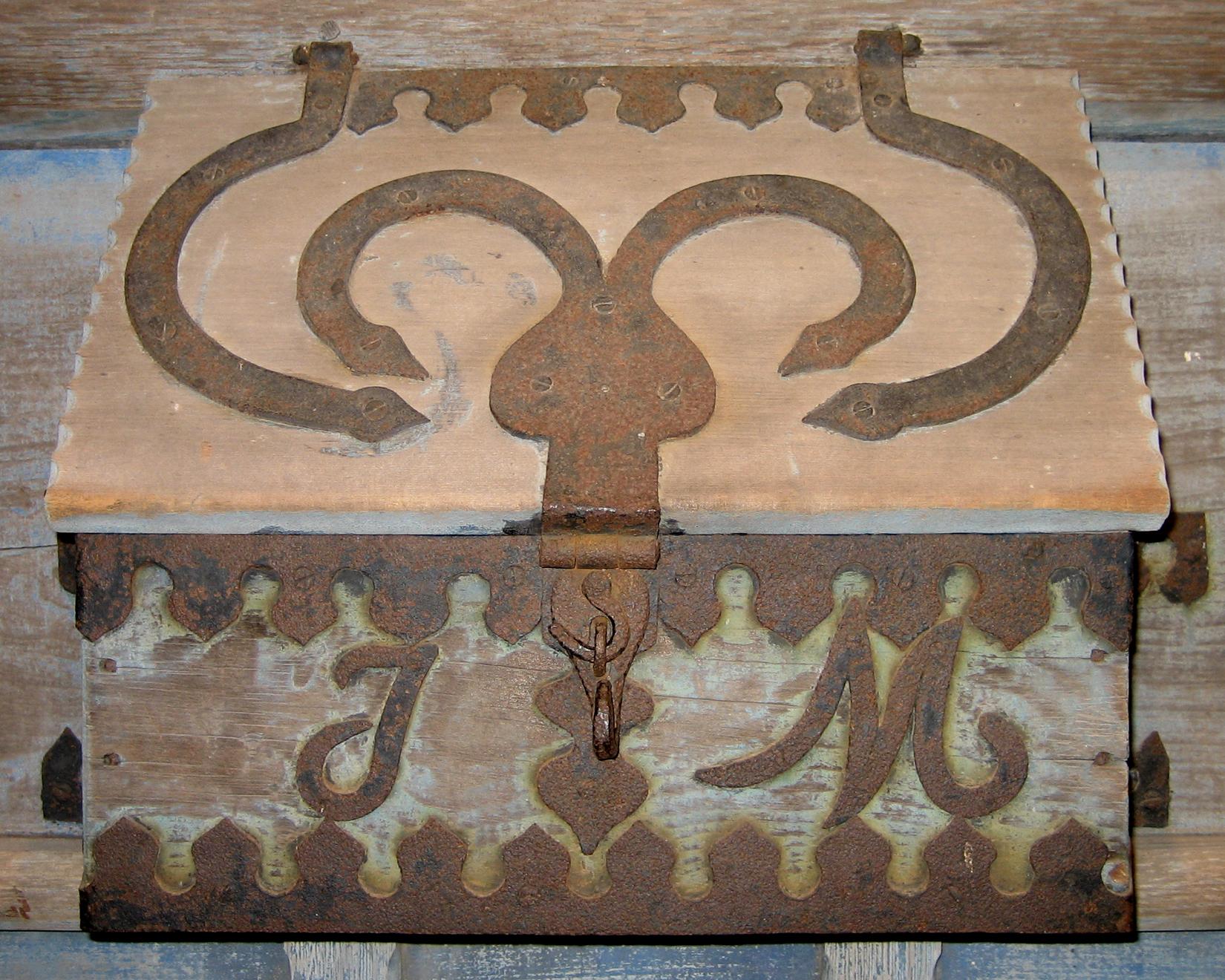 2002.0002 Conestoga wagon side (detail 2)