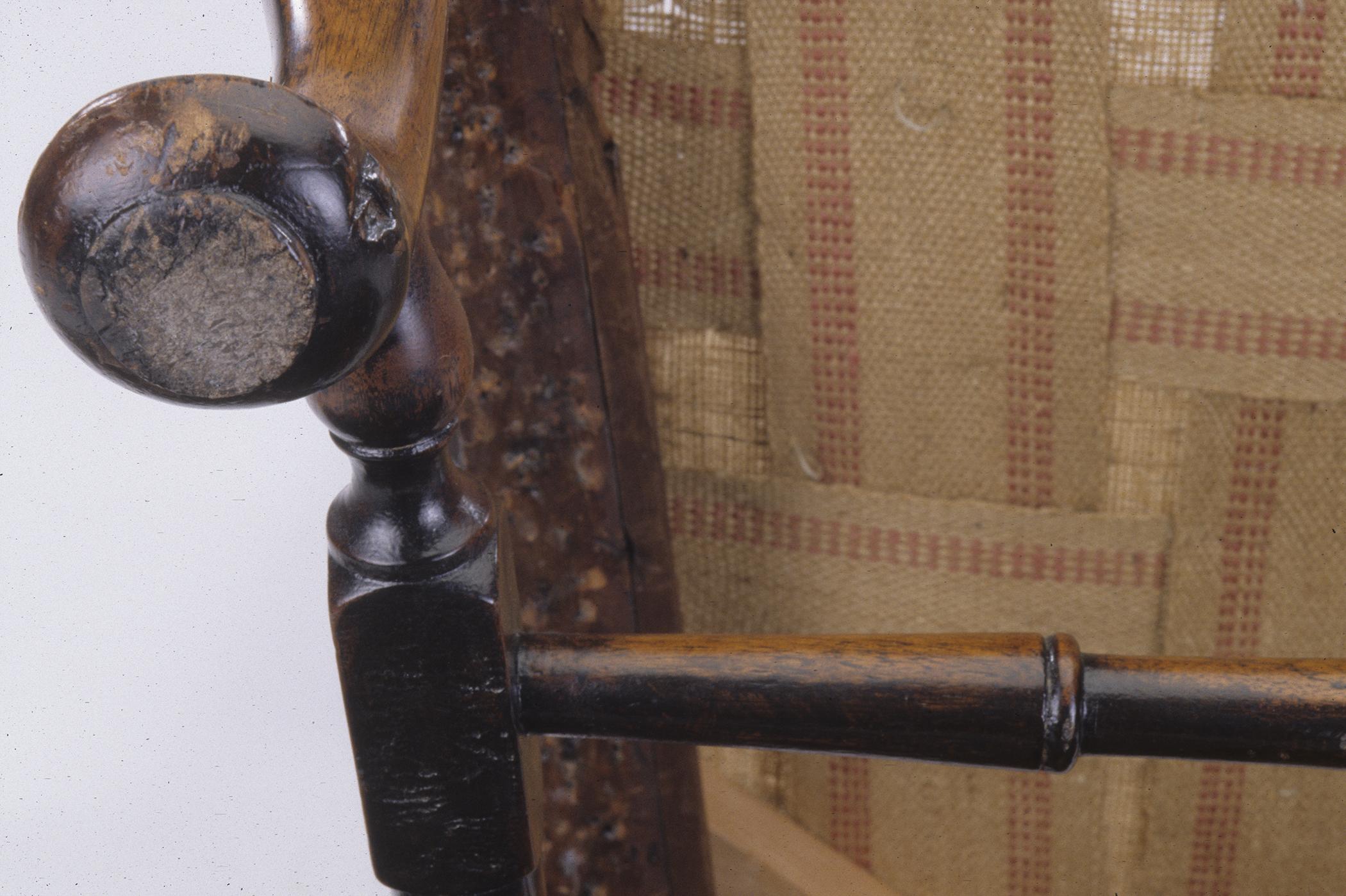 2002.0014 Chair, detail 2