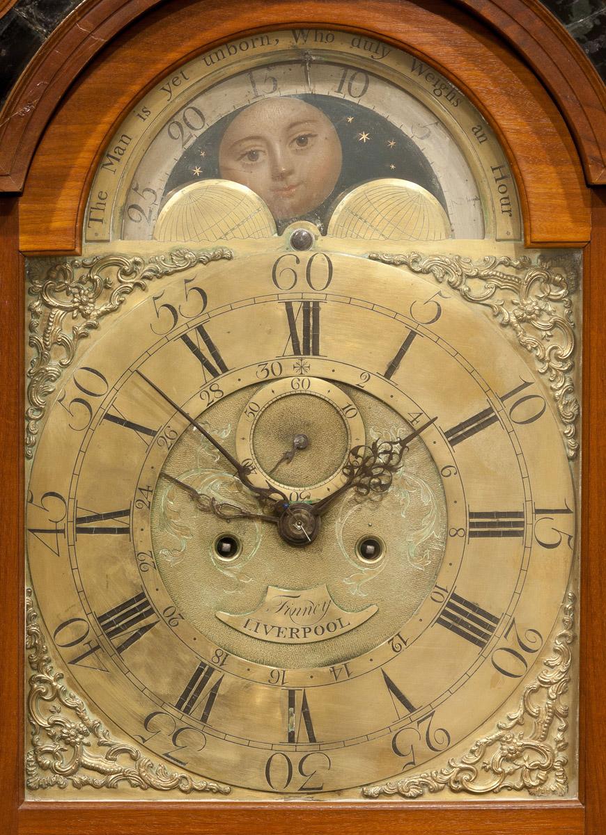 2002.0028 Clock, Tall clock (detail 4)