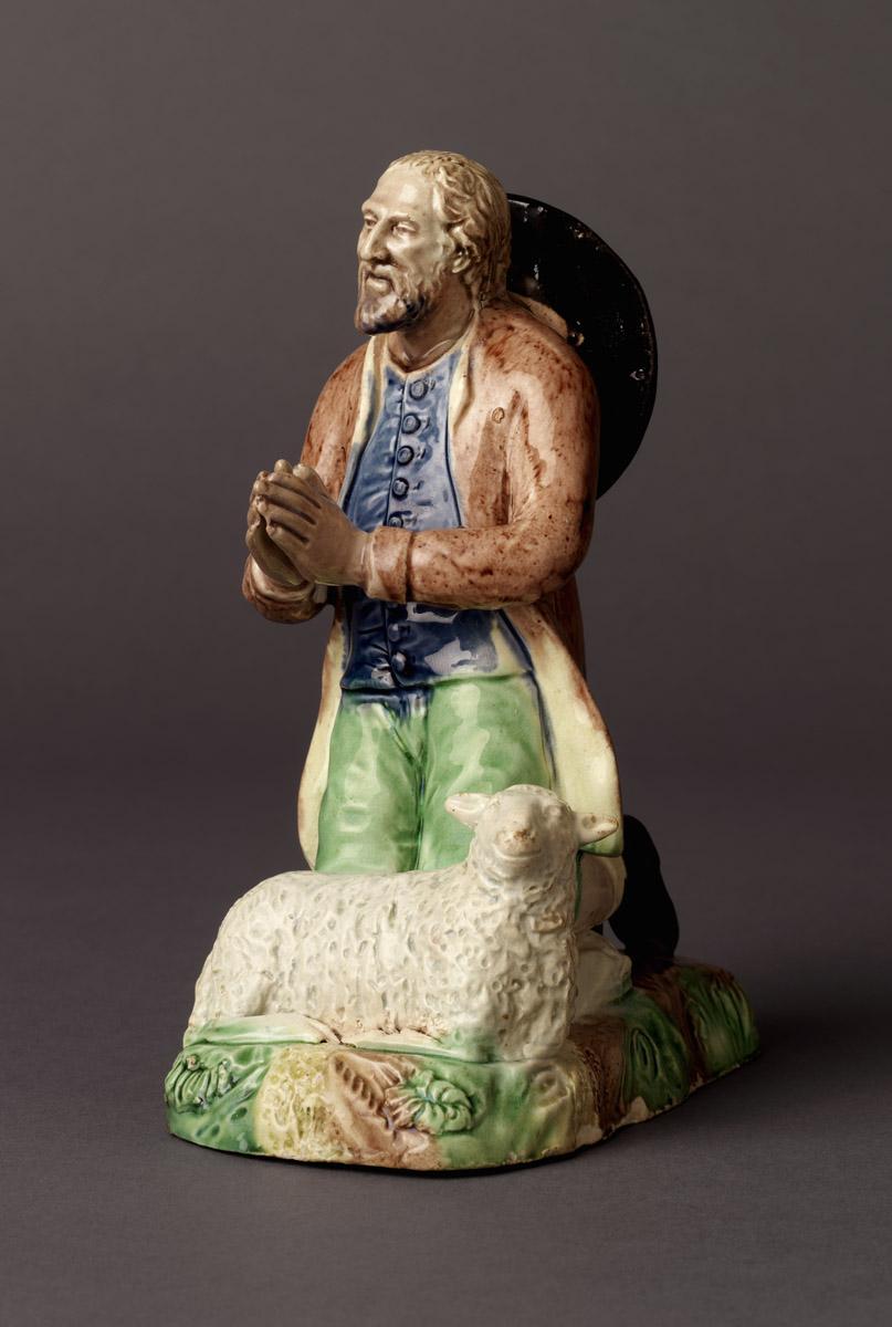 2002.0030.008 Figure (Spanish Peasant Worshipping)
