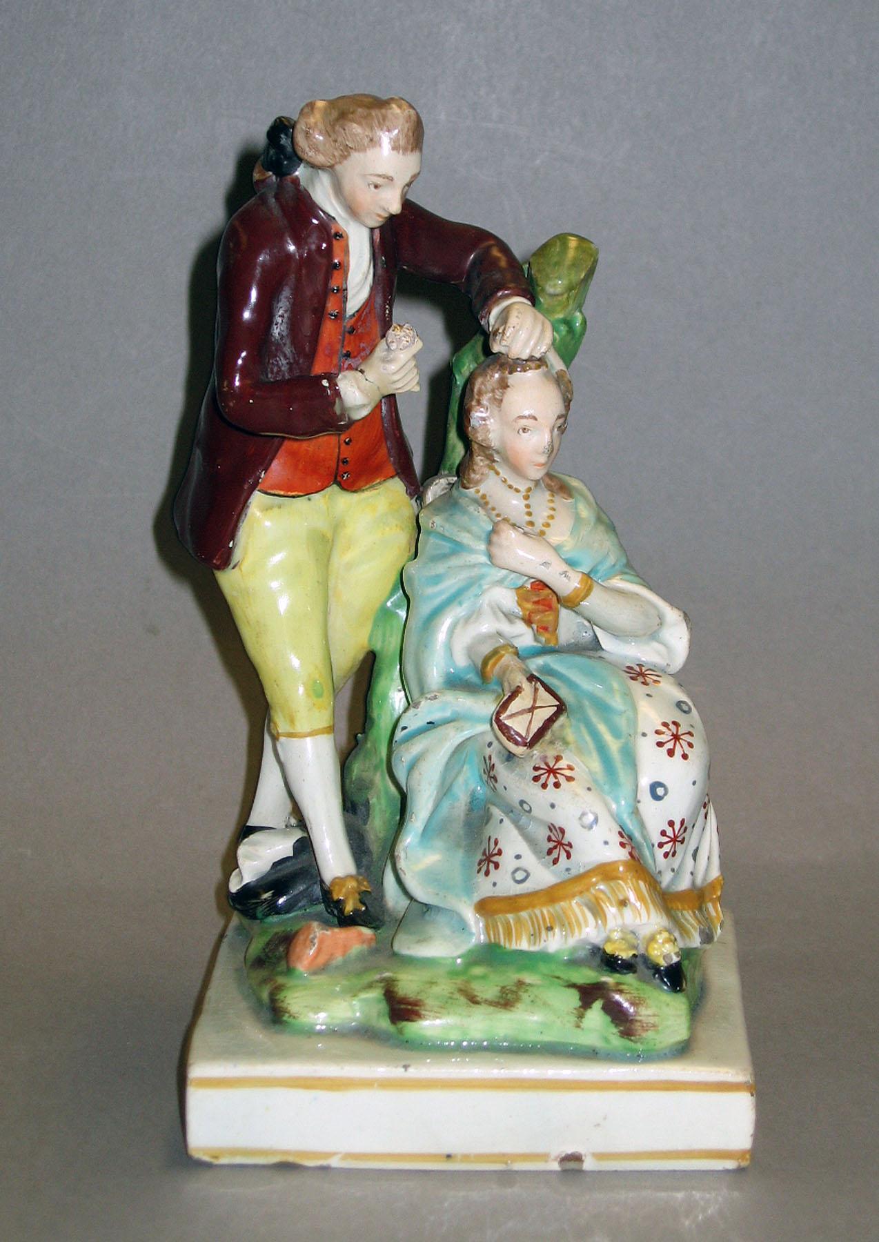 2002.0030.031 Pearlware Figure Group
