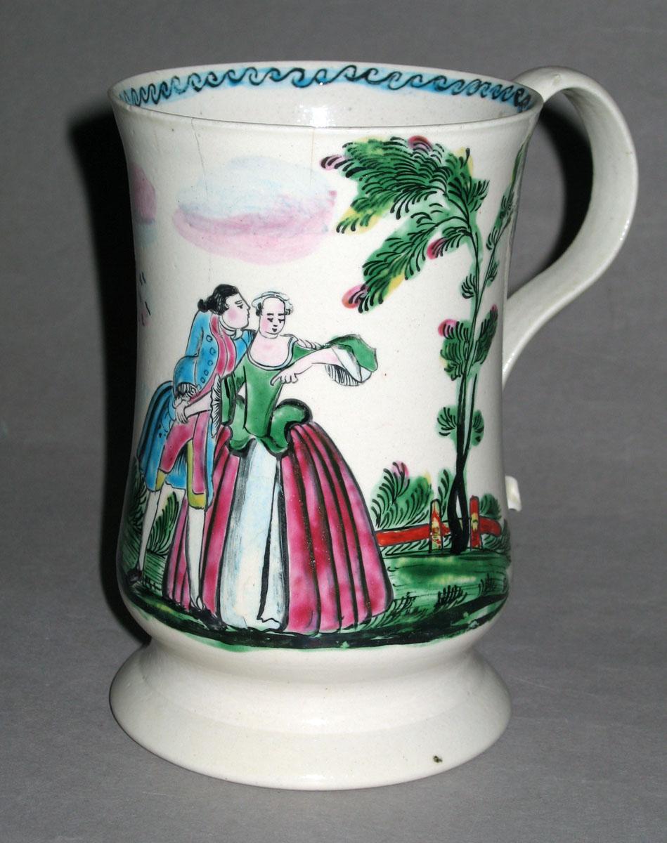 1958.0954 Salt-glazed stoneware mug