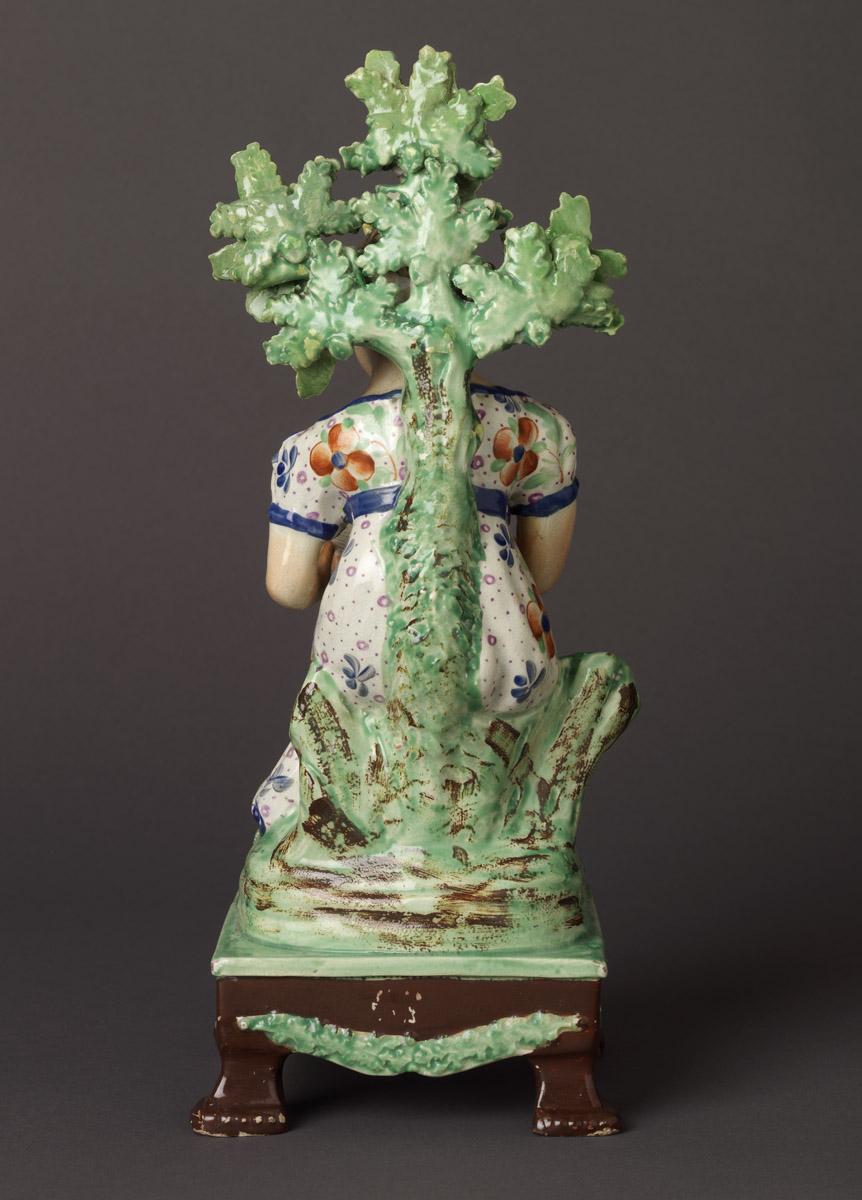 2002.0030.055 Pearlware figure (reverse)