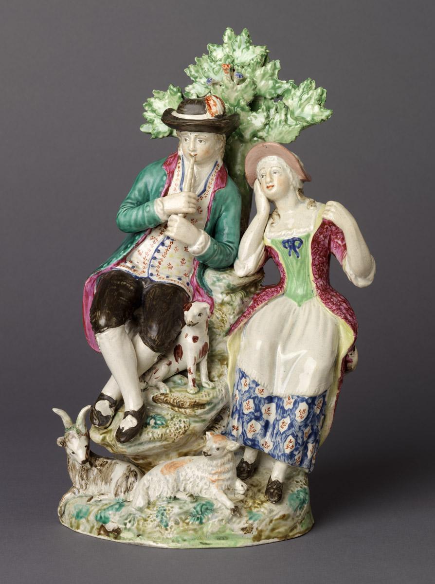 2002.0030.057.001 Pearlware figure group