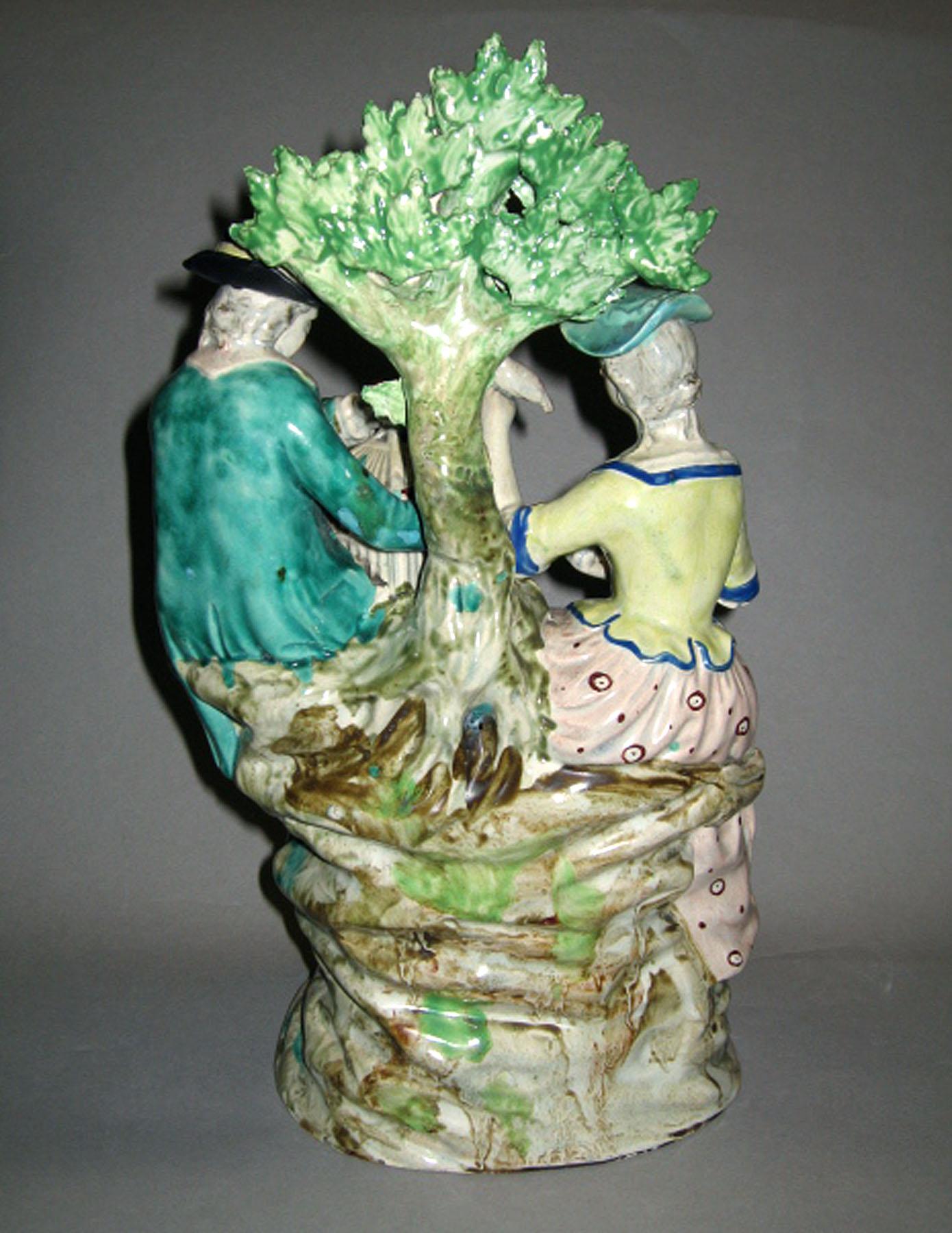 2002.0030.057.002 Pearlware figure group (reverse)