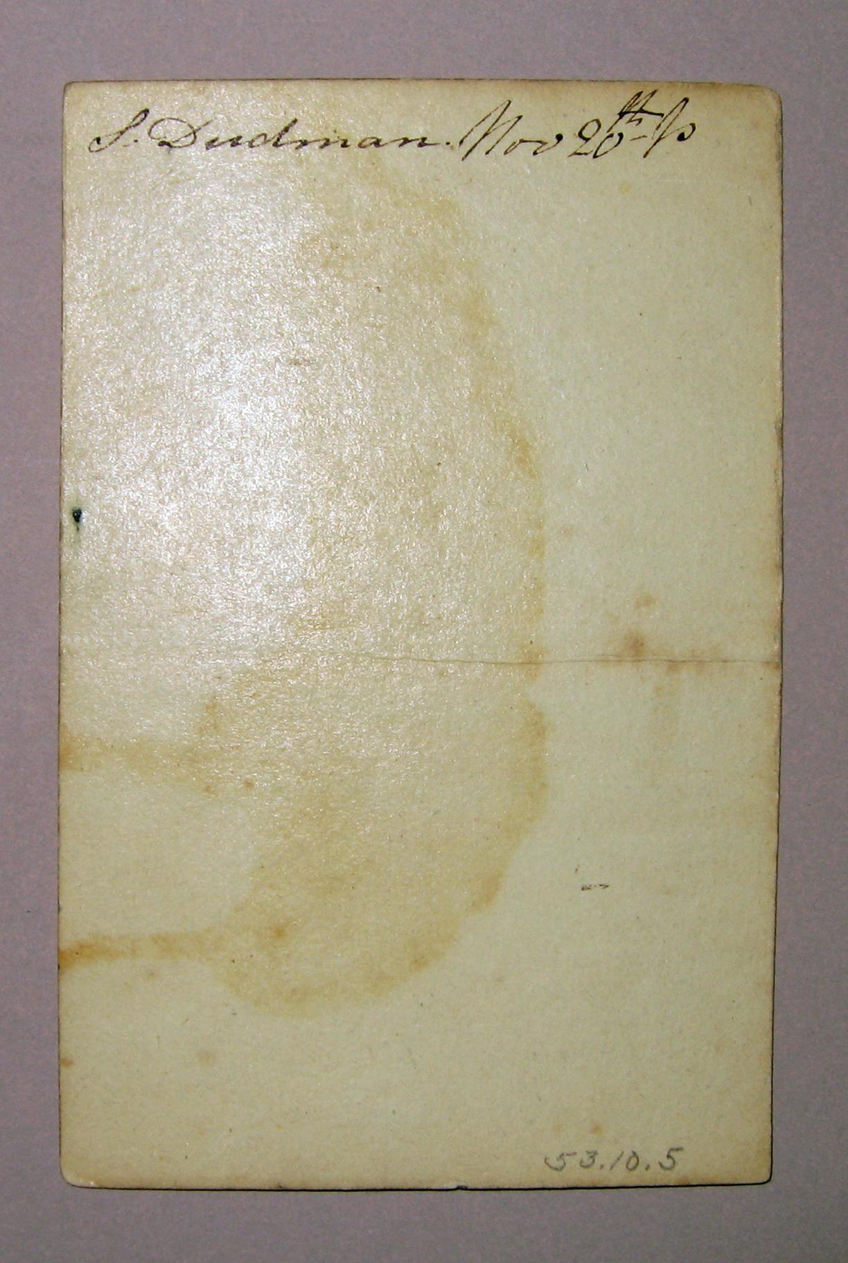 1953.0010.005 Playing Card reverse