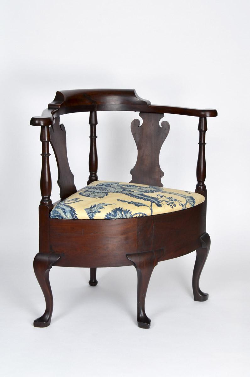 1958.0958 Chair, 1969.5463 Slip seat, view 2