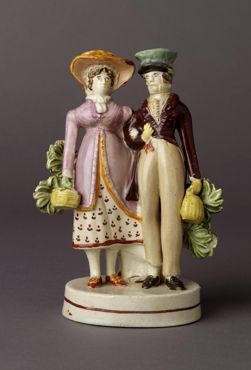 2002.0030.074 Pearlware Figure Group