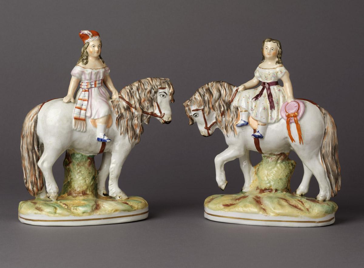 2002.0030.082.001, .002 Royal Children figure groups