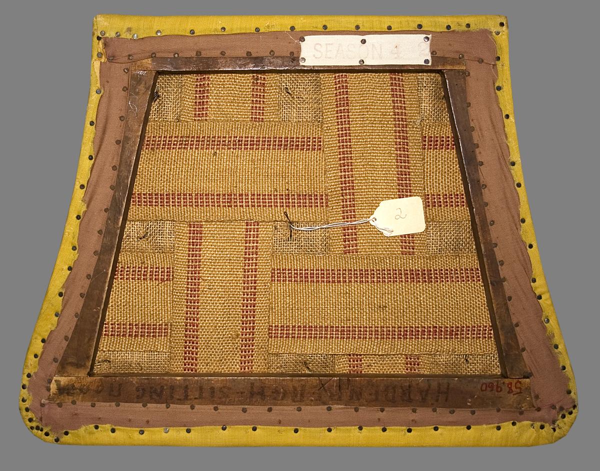 1969.4333 Slip seat, view 2, reverse