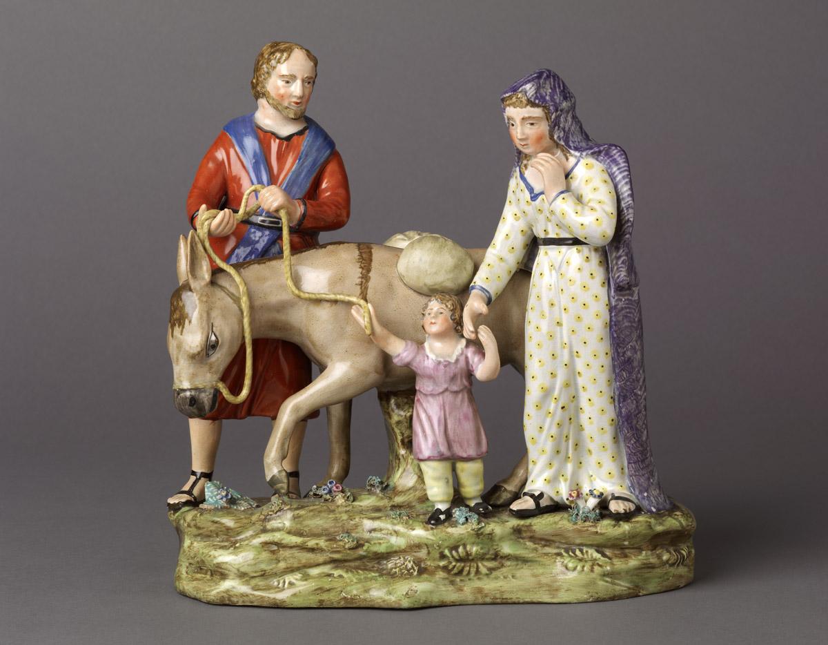 2002.0030.088.002 Figure group (Flight into Egypt)
