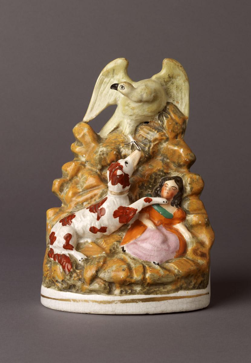 2002.0030.102 Pearlware figure group