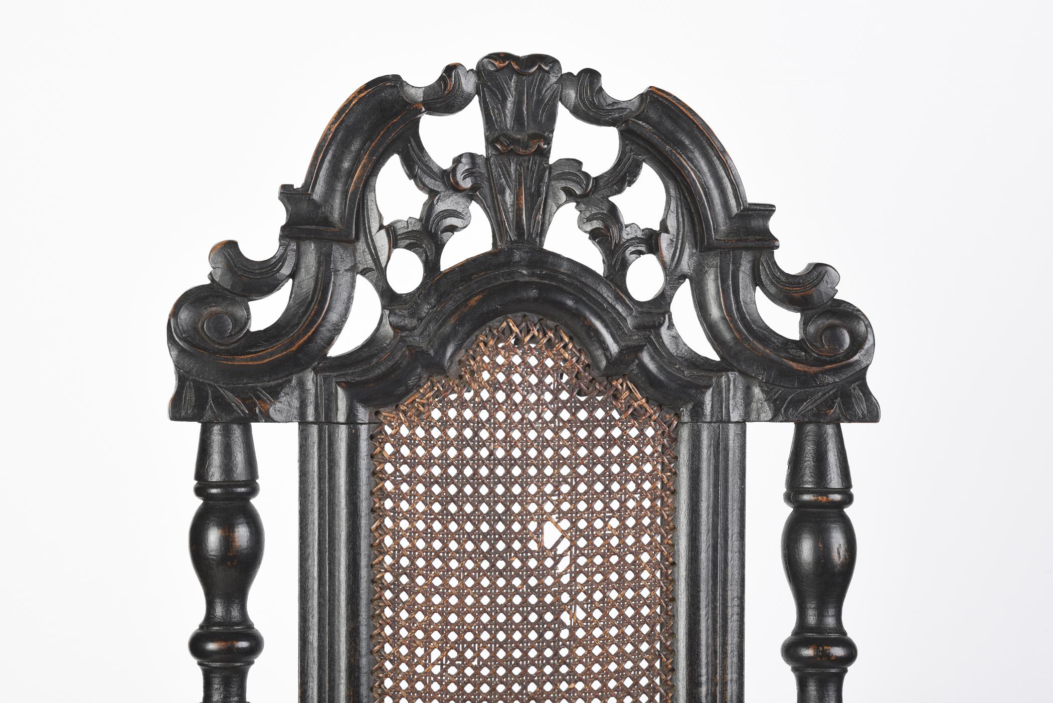 1958.0964 Chair, detail 2