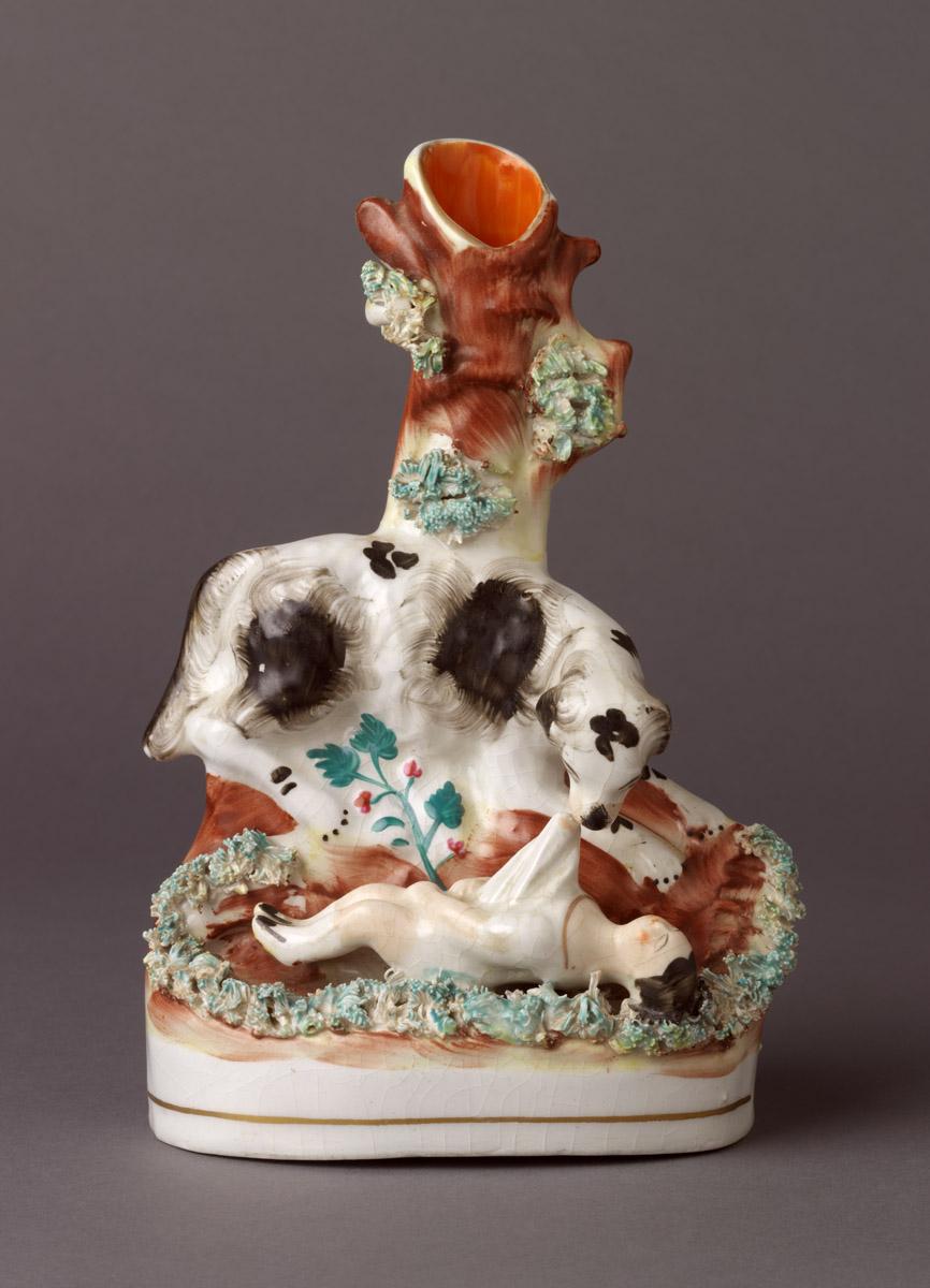 2002.0030.129 Pearlware spill-vase