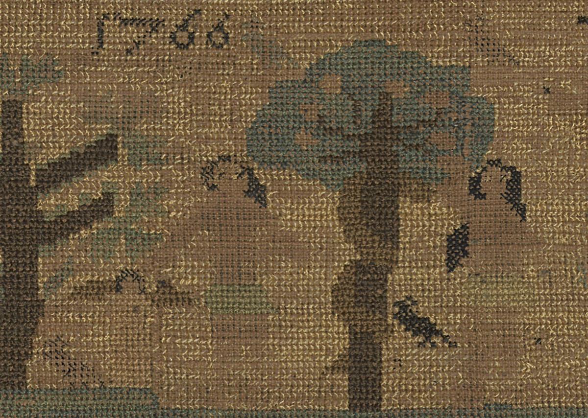 1958.0968 A Sampler, Detail 5
