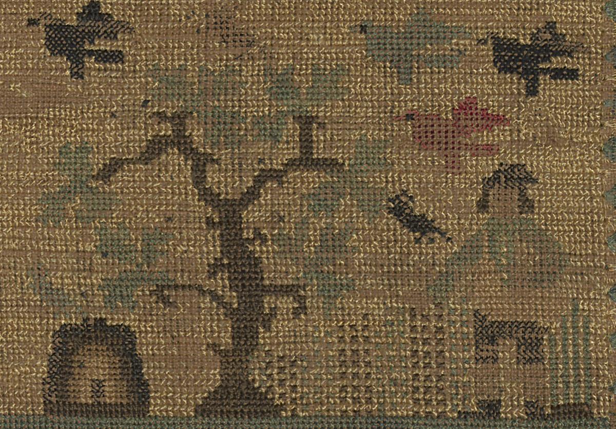 1958.0968 A Sampler, Detail 6