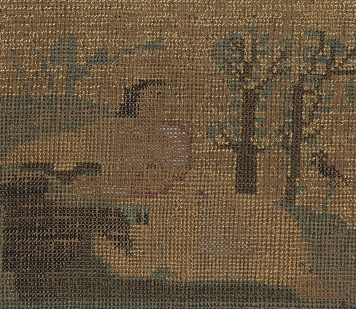 1958.0968 A Sampler, Detail 7