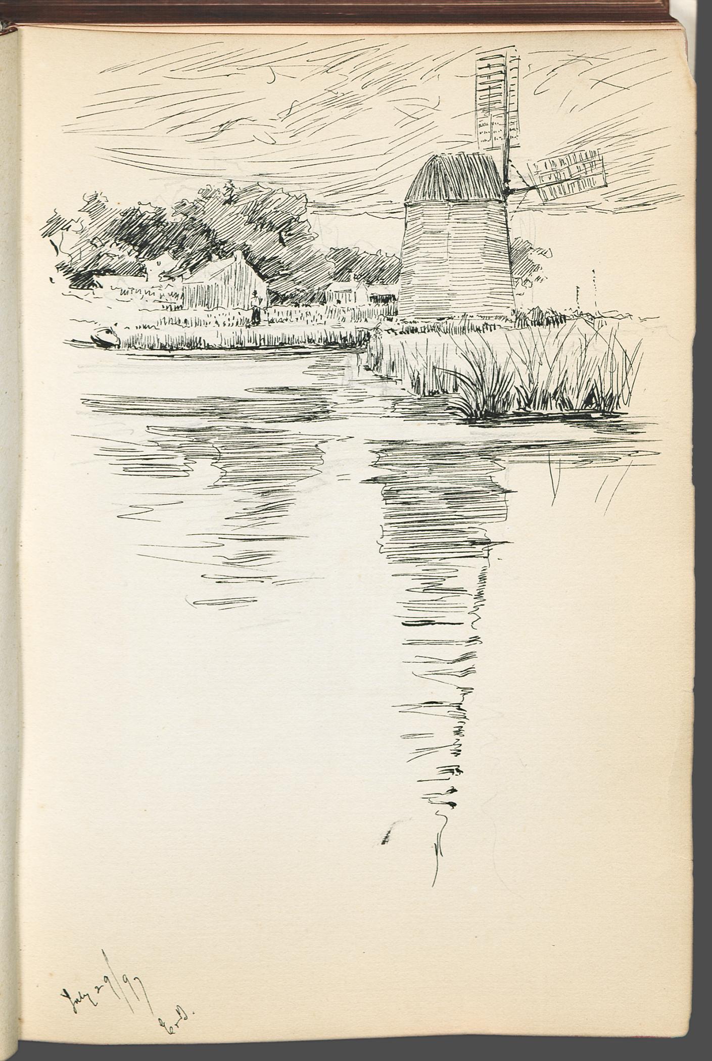 2002.0053 Sketch book, Page 17
