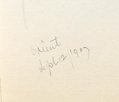 2002.0053 Sketch book, Page 23, detail 1