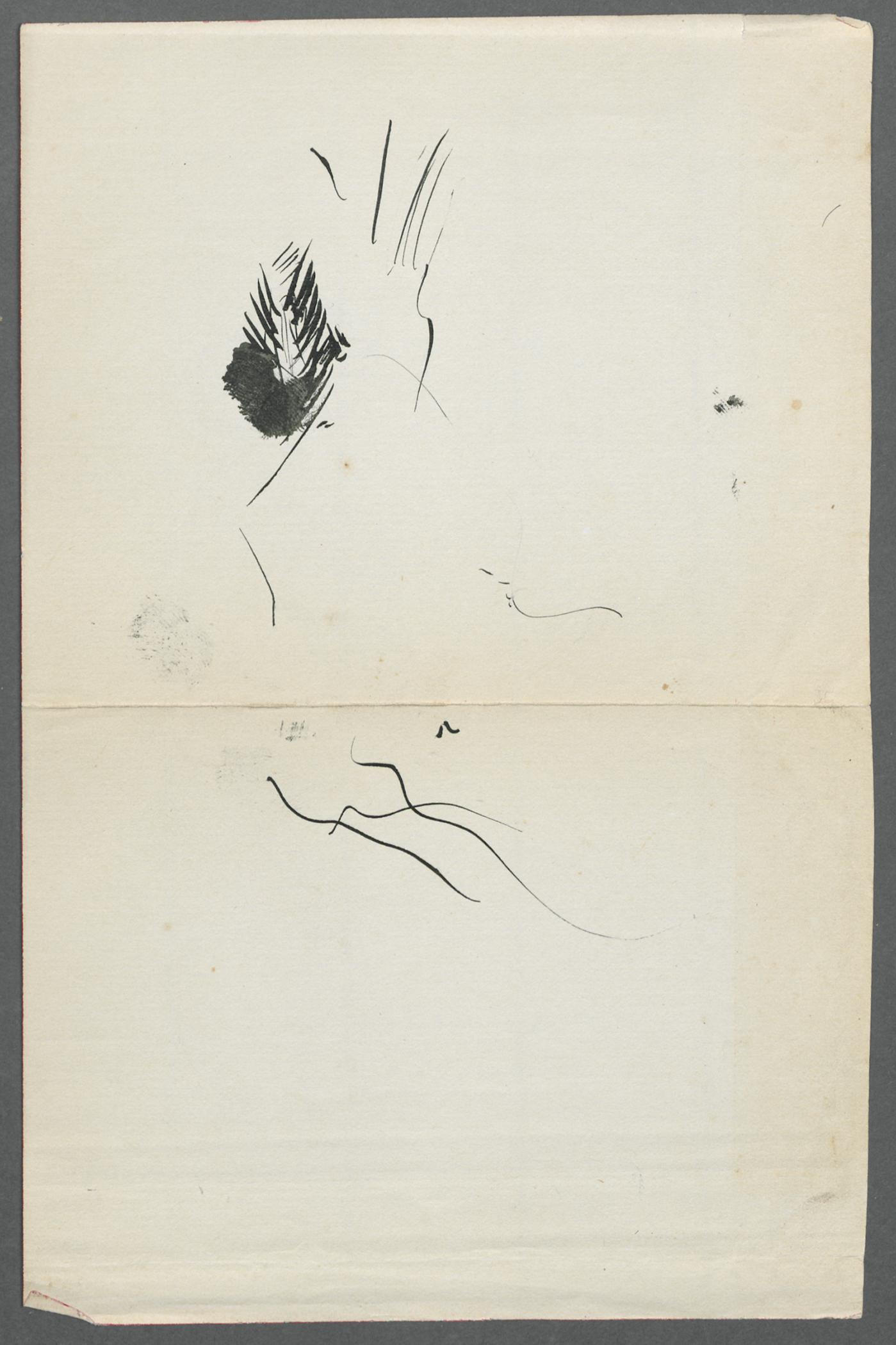 2002.0053 Sketch book, Page 26, verso