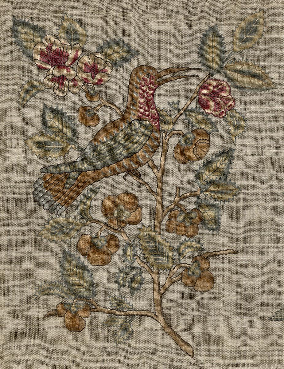 2003.0013.016 A Needlework Picture, Detail