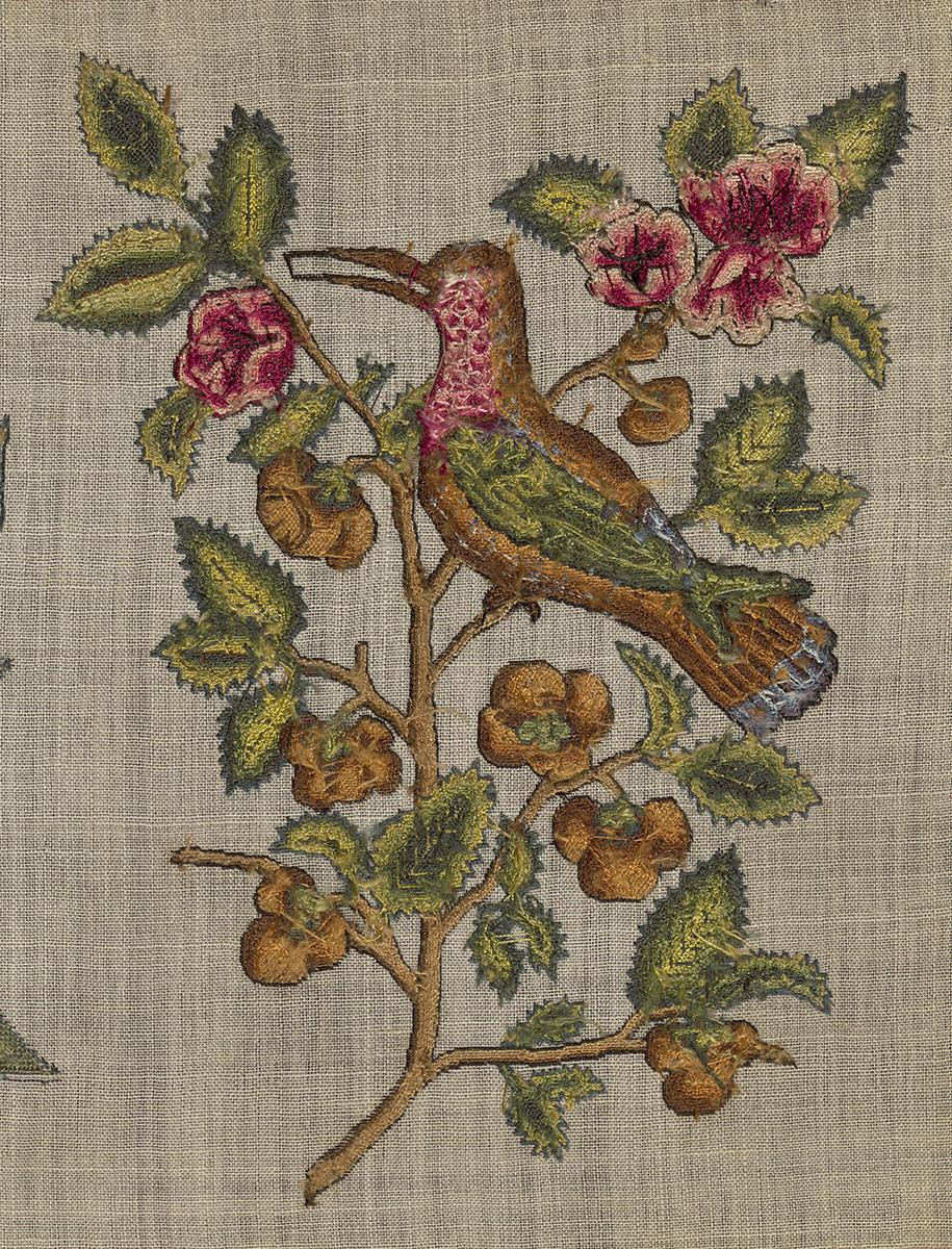 2003.0013.016 A Needlework Picture, Verso Detail