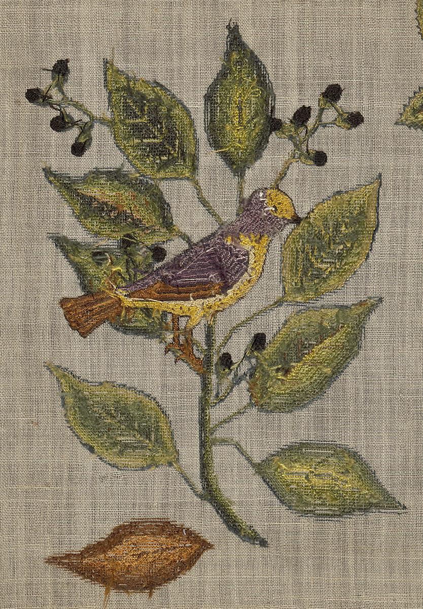 2003.0013.016 A Needlework Picture, Verso Detail 2