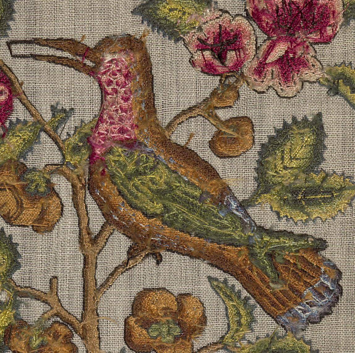 2003.0013.016 A Needlework Picture, Verso Detail 3