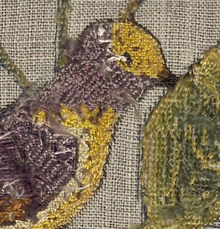 2003.0013.016 A Needlework Picture, Verso Detail 8