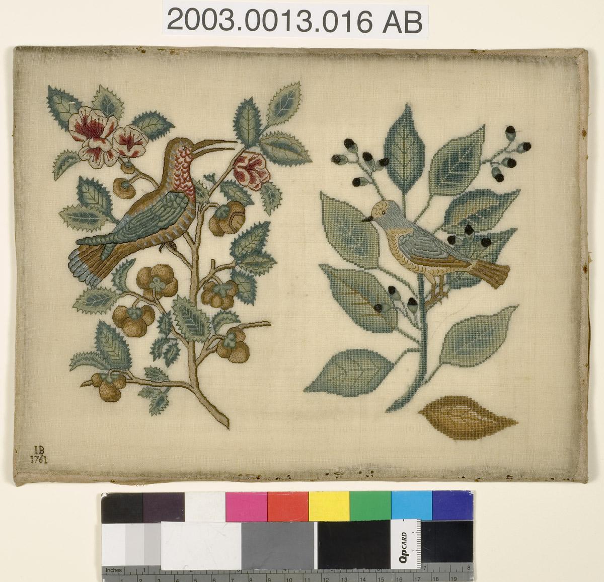 2003.0013.016 Sampler (front view)