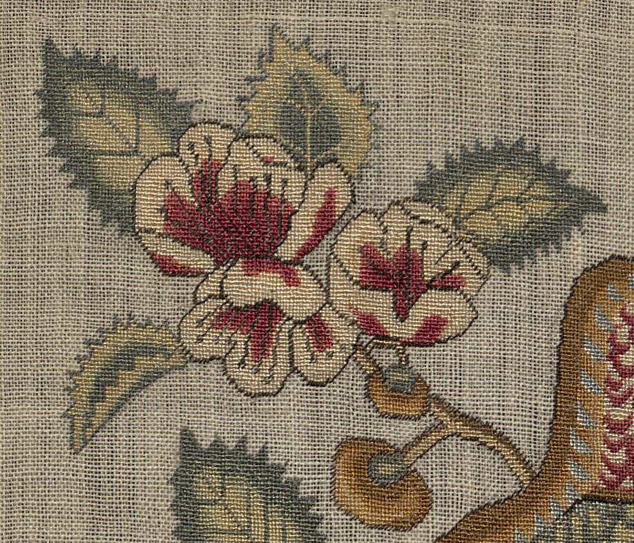 2003.0013.016 A Needlework Picture, Detail 4