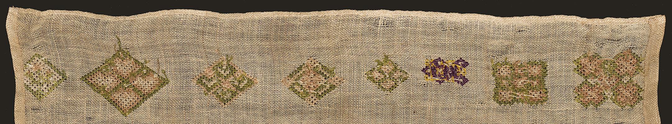 2003.0013.046 Sampler, Verso Detail