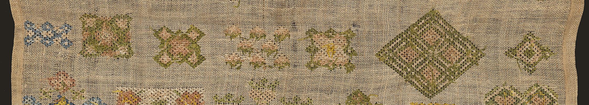 2003.0013.046 Sampler, Verso Detail 3