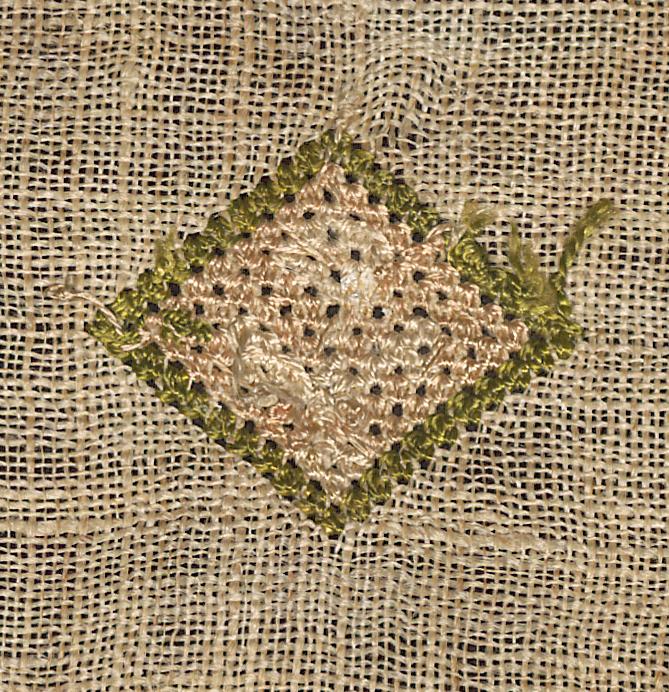 2003.0013.046 Sampler, Verso Detail 16