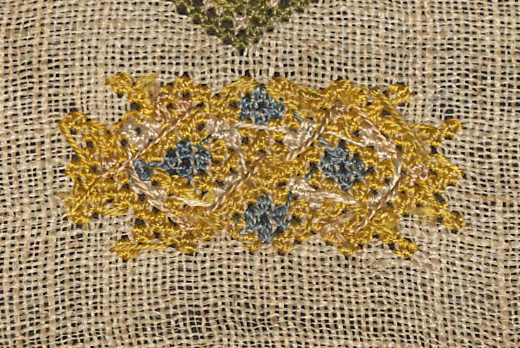 2003.0013.046 Sampler, Verso Detail 30