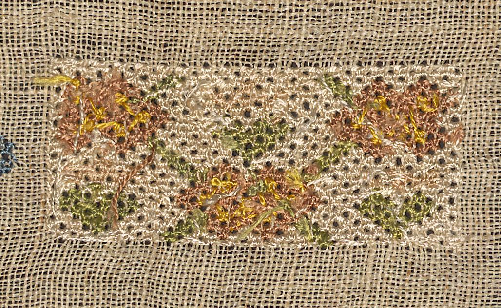 2003.0013.046 Sampler, Verso Detail 33