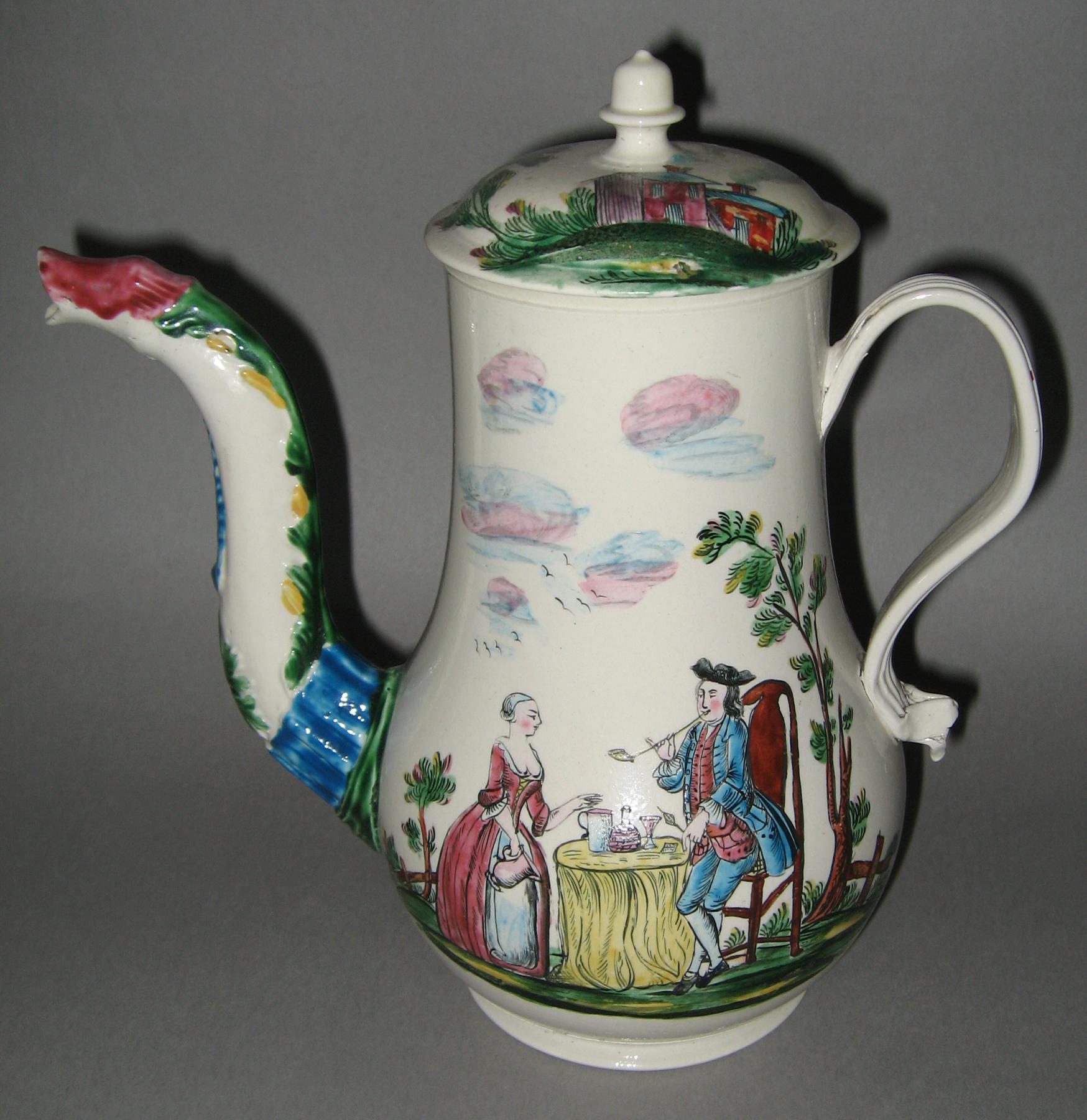 2003.0013.050 A, B Coffee Pot