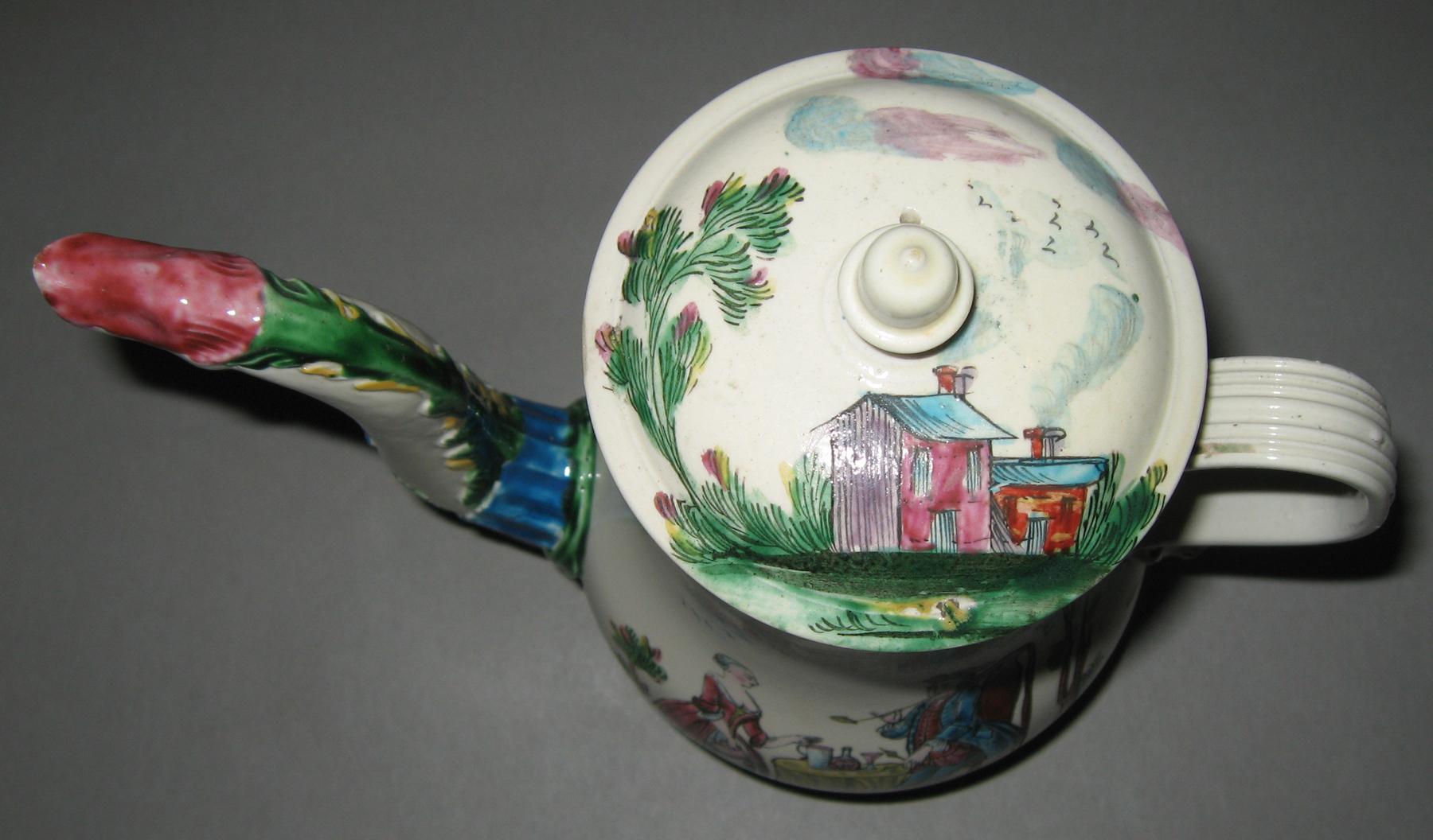 2003.0013.050 A, B Coffee Pot (top view)